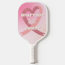 Warrior på och av Court Pickleball Paddle