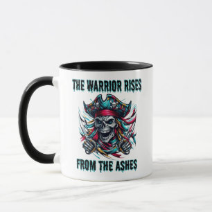 Warrior Pirat Skull of Vengeance: Day of the dead Mugg
