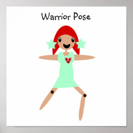 Warrior Pose Poster