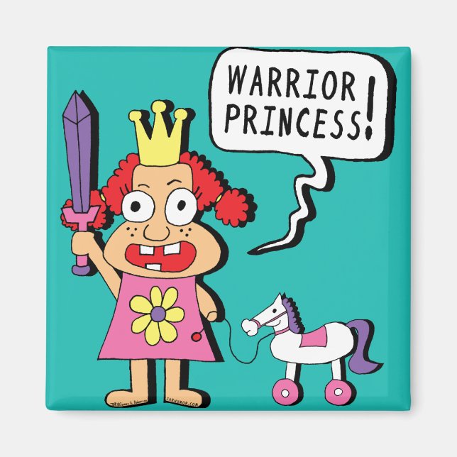 Warrior Princess Magnet (Framsidan)