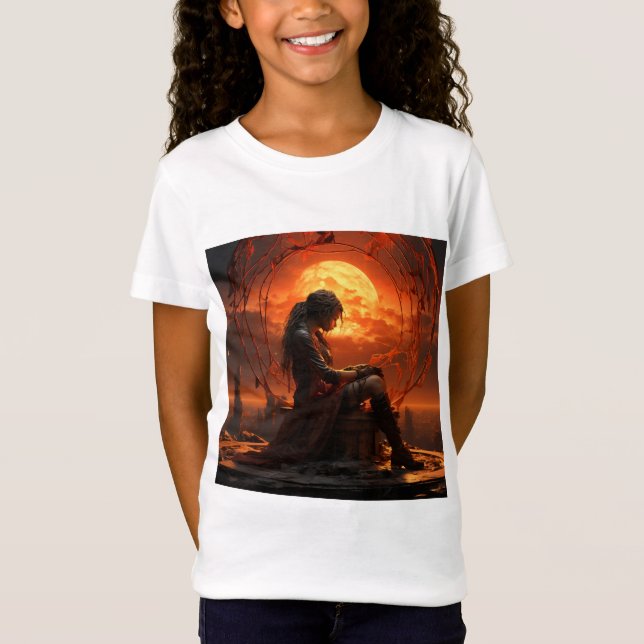 Warrior Princess T Shirt (Framsida)