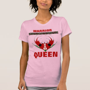 Warrior Queen: Firande av Kenyan Womanown T Shirt