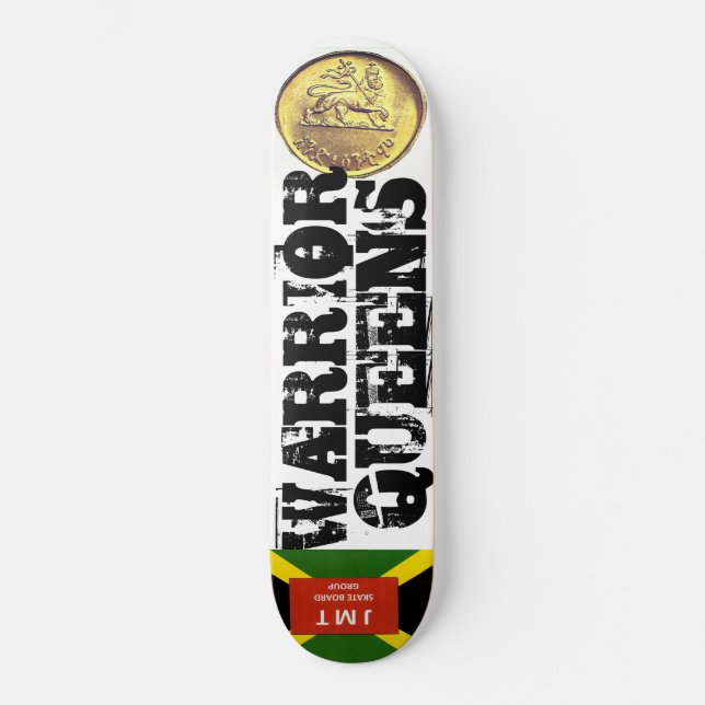 WARRIOR QUEENS Skateboard (Framsida)