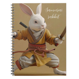 Warrior Rabbit Anteckningsbok