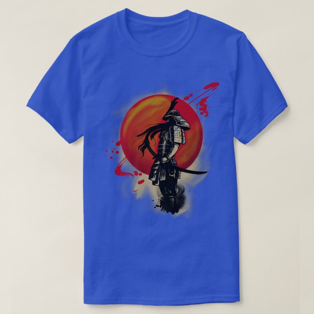 Warrior Samurai Japan1365 T Shirt (Design framsida)