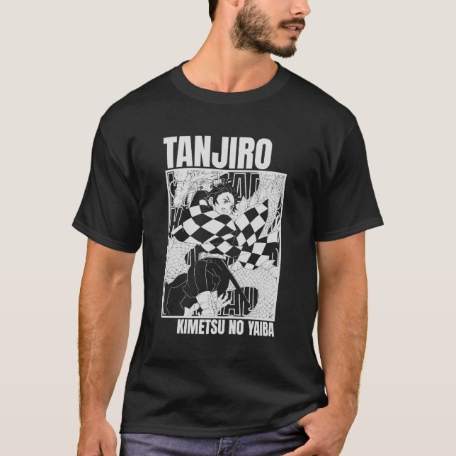 Warrior Samurai Shirt - Demon Hunter Vibe T (Framsida)