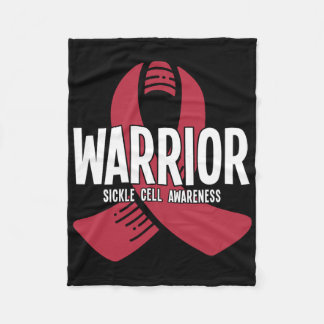 Warrior Sickle Cell Awareness 1 Fleecefilt