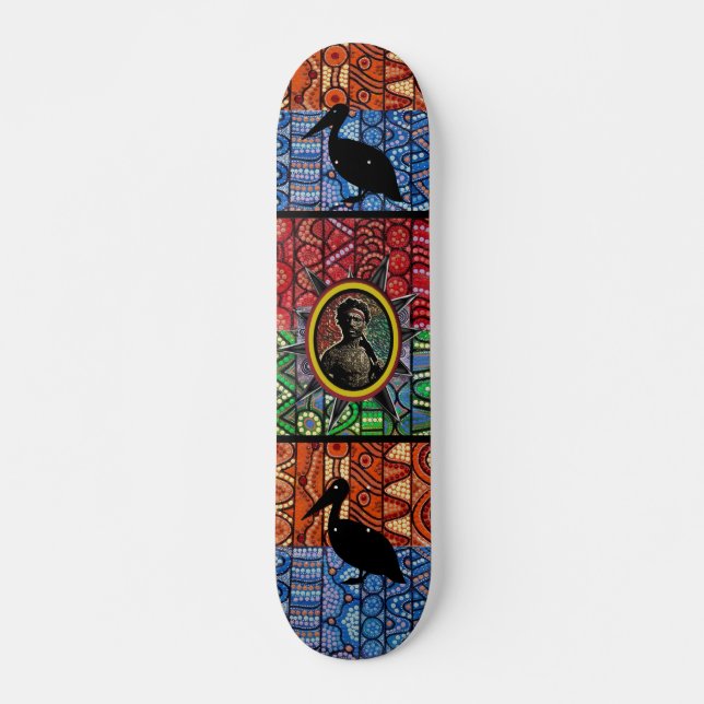 WARRIOR SKATEBOARD BRÄDA 20,5 CM (Framsida)