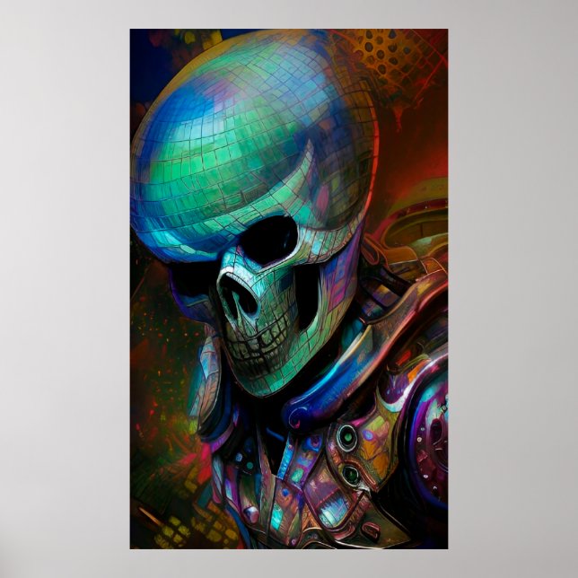 Warrior Skeleton Poster (Framsidan)