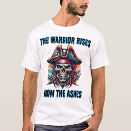 Warrior Skull of Vengeance: Day of the dead 4 T Shirt