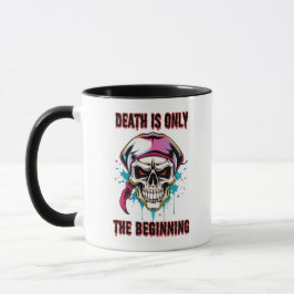 Warrior Skull of Vengeance: Day of the dead Mugg