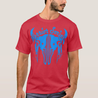 Warrior Society Buffalo Blue T Shirt