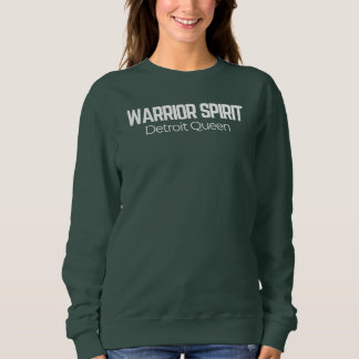 WARRIOR SPIRIT Detroit Queen Empowered Women  T Shirt