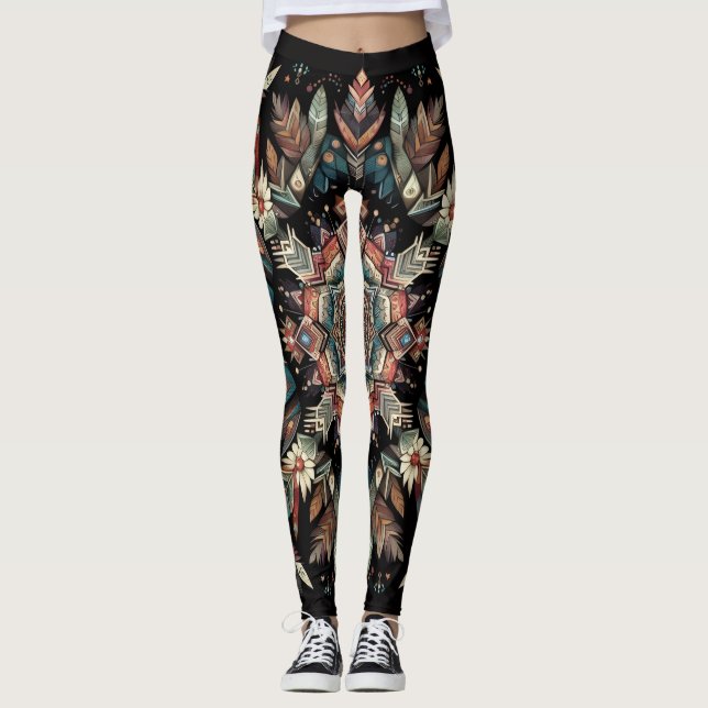 Warrior Spirit  Leggings (Framsida)