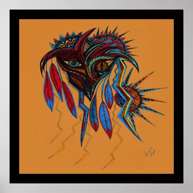 Warrior Spirit Poster (Framsidan)