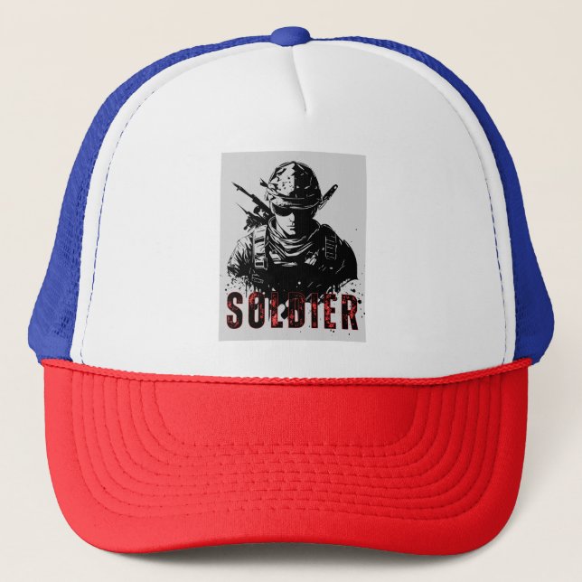 "Warrior Spirit: The Soldier Cap Collection" Keps (Framsida)