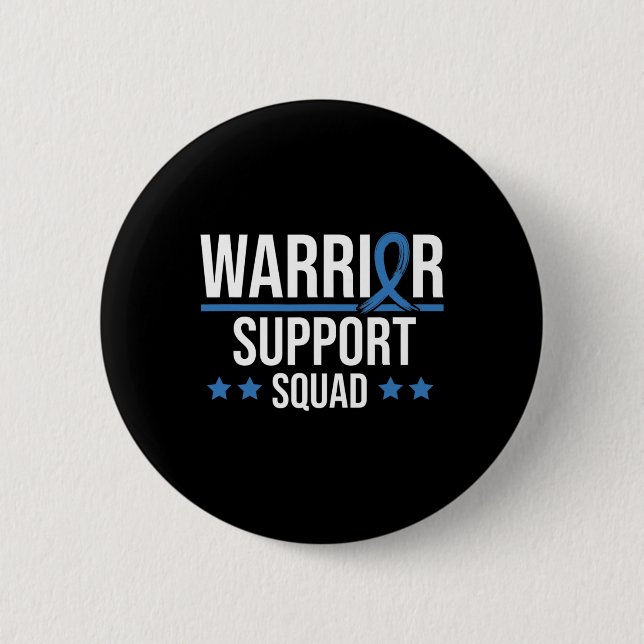Warrior Support Squad Diabetesmedvetenhet  Knapp (Framsida)