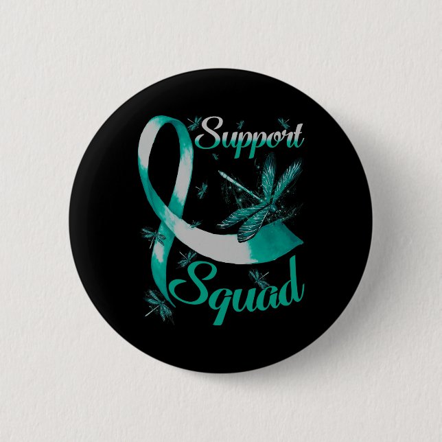 Warrior Support Squad Dragonfly Polycystic Nidney Knapp (Framsida)