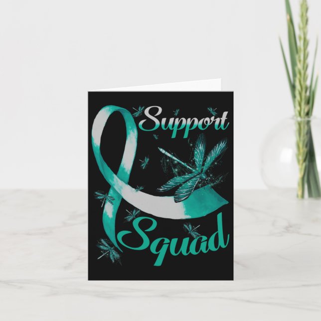 Warrior Support Squad Dragonfly Polycystic Nidney Kort (Framsida)