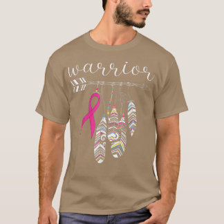 Warrior Survivor Fighter Pink Ribbon Warrior Breas T Shirt