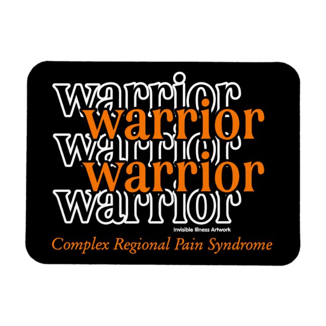 Warrior/Upprepad...CRPS Magnet (Horisontell)