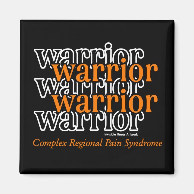 Warrior/Upprepad...CRPS Magnet (Framsidan)