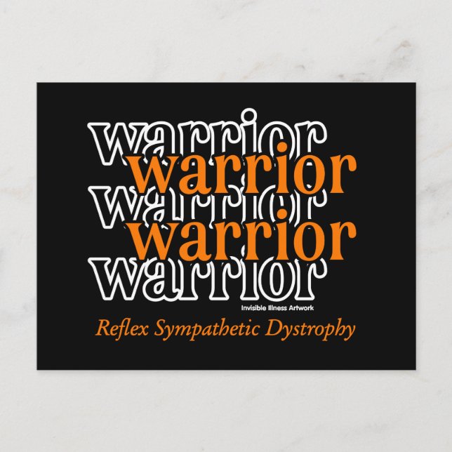 Warrior/Upprepad...RSD Vykort (Framsida)
