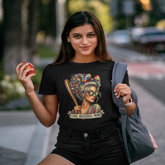 Warrior Woman Coola Baseball Mamma T Shirt (Skapare uppladdad)