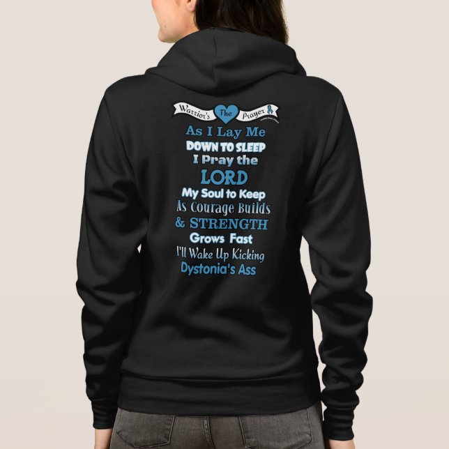 Warriors bön.. Dystonia T Shirt (Baksida)