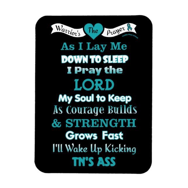 Warriors bön...TN Magnet (Vertikal)