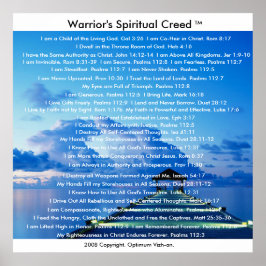 Warriors Creed (krigare) Poster