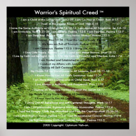 Warriors Creed (krigare) Poster
