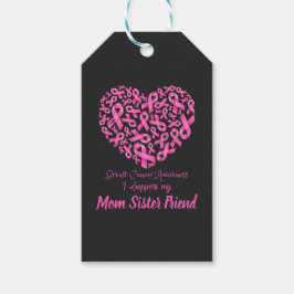 Warriors in Pink: Breast Cancer Awareness Presentetikett