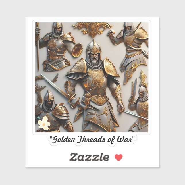 "Warriors kod" Klistermärken (Ark)