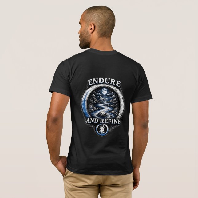 Warrior's Path Endure and Refine T-Shirt (Hel baksida)