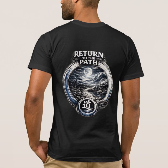 Warrior's Path Return to the Path T-Shirt (Baksida)