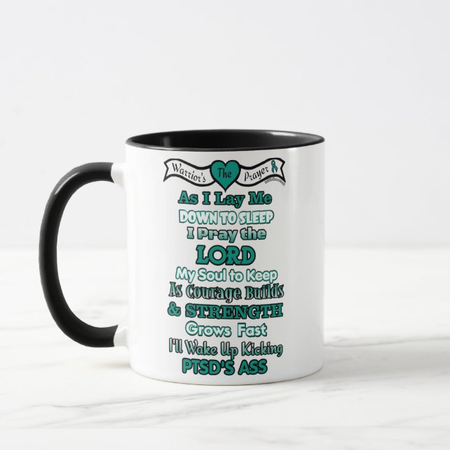 Warrior's Prayer...PTSD Mugg (Vänster)