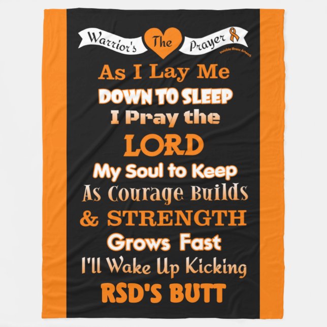 Warrior's Prayer...RSD Fleecefilt (Framsidan)