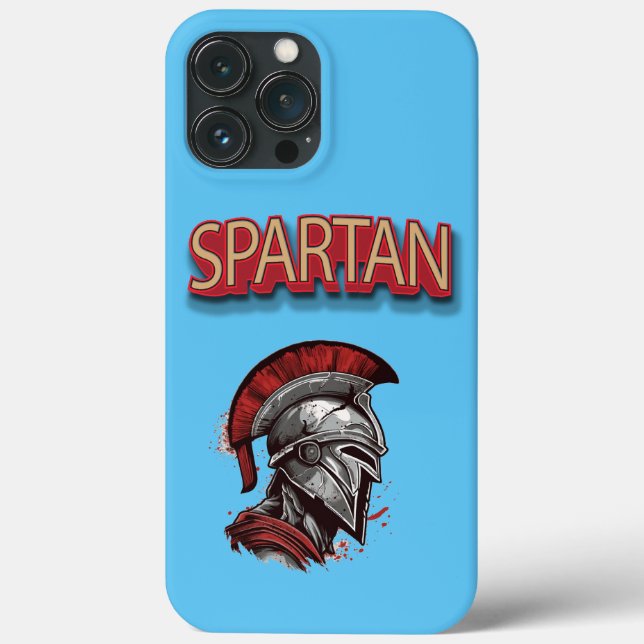 Warriors Pride - Spartan Helmet med Red Plume (Baksida)