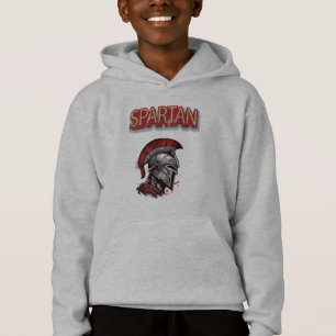 Warriors Pride - Spartan Helmet med Red Plume T Shirt