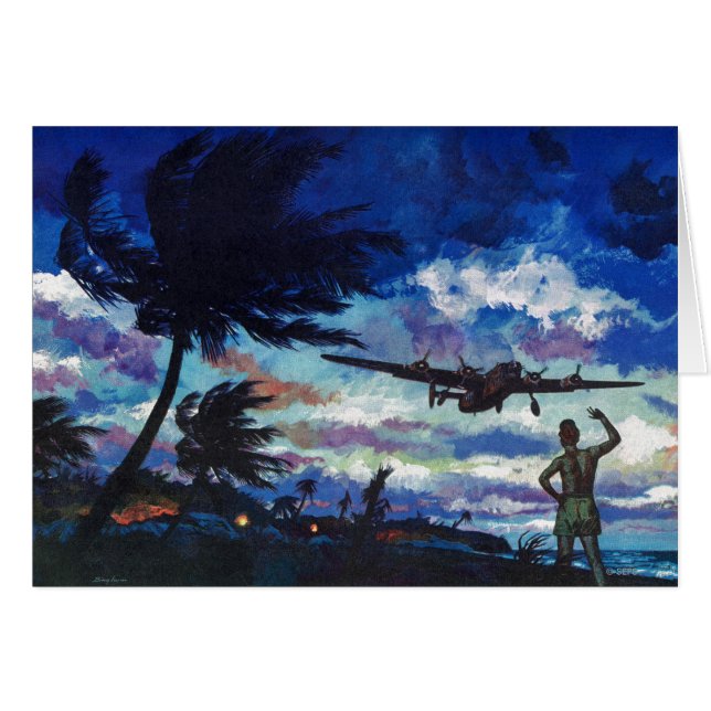 Warrior's Return Hälsningskort (Framsidan Horizontal)