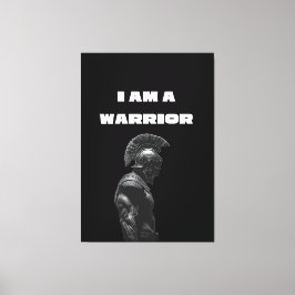 Warriors Spirit Spartan Helmet Ar Canvastryck