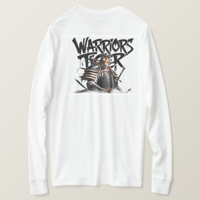 Warriors Tiger T Shirt (Design baksida)