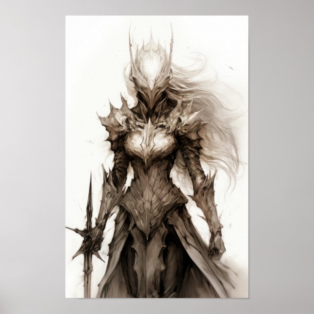 Warrior's Valor: Starkare Woman Warrior Poster (Framsidan)