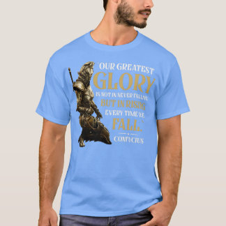 Warriorx27s Creed Confucius Quote T Shirt