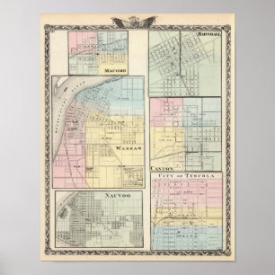 Warsaw Macomb, Marshall, Canton Poster