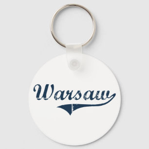 Warsaw New York klassikerdesign Nyckelring