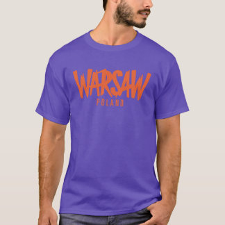 Warsaw Poland Souvenir family T Shirt