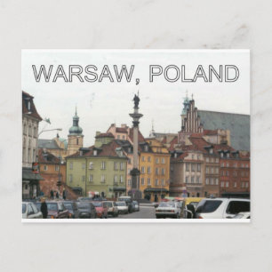 WARSAW POLAND STARE MIASTO OLD TOWN v.2 Vykort