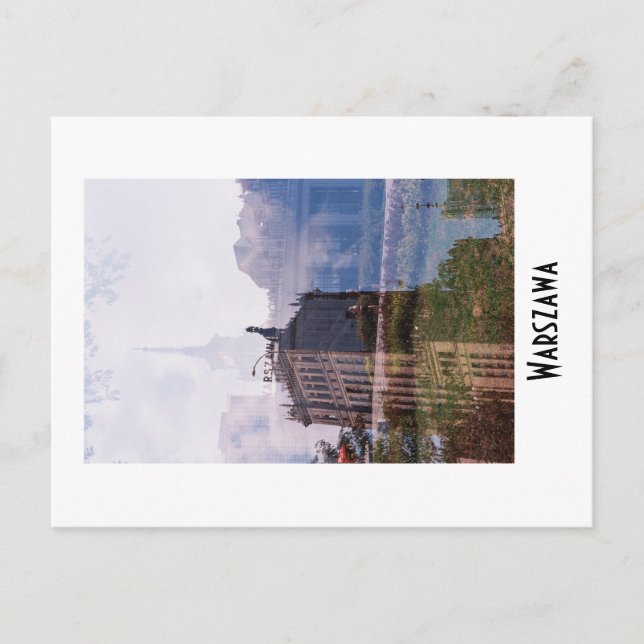 Warsaw Postcard Vykort (Framsida)